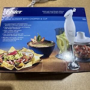 Oster Hand Blender With Chopper & Cup 2605 - NOS
